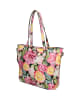 Nobo Bags Shopper Flowers in schwarz