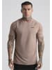 SikSilk T-Shirt in brown