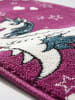 KADIMA DESIGN Kinderteppich Kinder-Motiv Kinderzimmer pflegeleicht Spielzimmer in Fuchsia