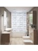 relaxdays Duschrollo Square in Semitransparent - (L)240 x (B)80 cm