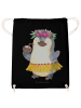 Mr. & Mrs. Panda wander rucksack Pinguin Kokosnuss ohne Spruch in Schwarz