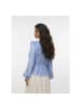 Vero Moda Langarmbluse in brunnera blue