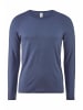 Hessnatur Wool-Silk Longsleeve in indigo blau