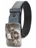 Cipo & Baxx Gürtel  85cm x 3,8 in Smoked Grey