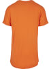 Urban Classics Urban Classics Herren Long Shaped Turnup Tee in mandarin