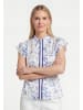 usha WHITE LABEL Women Blouse in Blue White
