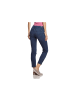 MAC HOSEN Straight Leg Jeans für Damen in dunkel-blau