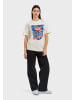 OLDSKULL T-Shirt Wrldvibe Surf Dreams Graphic in Off White