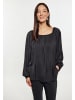 usha BLACK LABEL Bluse in Schwarz