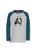 Band of Rascals Longsleeve " Panda " in petrol