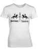 House Of The Dragon Shirt "Hightower Vs Targaryen Girly Tee" in Weiß
