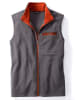 WITT WEIDEN Fleece-Weste in anthrazit