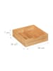 relaxdays Schreibtisch Organizer in Natur - (B)30 x (H)33 x (T)31 cm