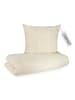 ESPRIT Winter Bettwäsche FLANELL in Creme