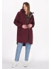 DreiMaster Women Parka in burgundy