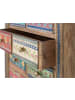 Giner y Colomer Sideboard mit Mangoholz und handgemalten Details in Multicolored