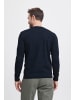 FQ1924 Strickpullover FQKYLE structure crewneck knit 21900700 modischer Langarmpullover in Dunkelblau