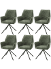 MCW 6er-Set Esszimmerstuhl G67, Grün
