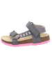 superfit Tieffußbett Sandale FUSSBETTPANTOFFEL in Grau