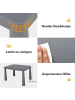 COSTWAY Sitzgruppe 3 tlg. Set in Grau