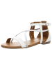 Tamaris Riemchensandalette in weiss