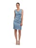 Vera Mont Etuikleid mit Raffung in Bluish Grey
