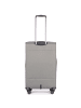 Stratic Bendigo Light + 4 Rollen Trolley 72 cm mit Dehnfalte silver
