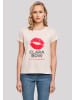 F4NT4STIC Box Tee Clara Bow Red Lip Classic Thing in pink