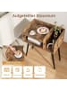 COSTWAY Nachttisch 50 x 32 x 58 cm in Braun