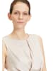 BETTY & CO Chiffonkleid mit Plissee in Grau