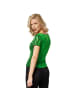 tectake Damen-Shirt mit kurzen Ärmeln und Rundhalsausschnitt, grün