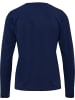 Hummel Longsleeve "Yoga Soft Loose W T-Shirt Longsleeve" in Blau