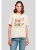 F4NT4STIC Tee Jingle All The Way Weihnachten Groove in Whitesand