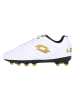 Lotto Fußballschuhe Stadio 700 AGM JR in 6WX All White/Light Platino