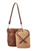 Usha Women Bucket Bag in Brown