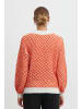 ICHI Strickpullover in rot