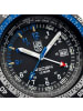 Luminox Herrenuhr Quarz Recon GMT Schwarz/Blau
