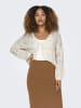 ONLY Strickjacke in Cloud Dancer