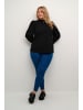 KAFFE curve Langarm-Bluse KCditta Regular fit in Black Deep
