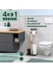eluno Stand-WC-Garnitur 4in1 ca. 30 x 80 x 20 cm (B/H/T)