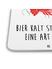Mr. & Mrs. Panda Untersetzer für Gläser Hummer Weizen mit Spruch in Weiß