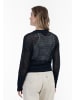 DreiMaster Vintage Damen Weitmaschige Strickjacke in Marine