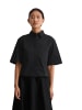 Marc O'Polo Satinbluse boxy in Deep Night Blue