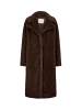 FREEQUENT FQMINKY JACKET Fake Fur Jacke in Coffee Bean