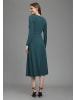 Laura Scott Jerseykleid in petrol