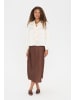 SAINT TROPEZ Langarm-Bluse LodisaSZ Gerade Passform in Ice