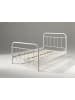 58 aufm Kessel METALLBETT Karlyn 210x111x129 aus Metall in Weiß