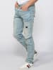 KOROSHI Jeans Workwear Regular Fit in blau