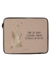 Mr. & Mrs. Panda Laptop Tasche Hund Liebe mit Spruch in Hundeglück