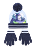 Disney 2-tlg. Winter Set: Buzz Lightyear Mütze & Handschuhe in Blau